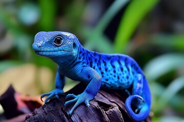 Obraz premium Small Monitor Lizard Close-Up