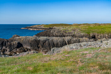 Walking around the Rhoscolyn Headland Anglesey