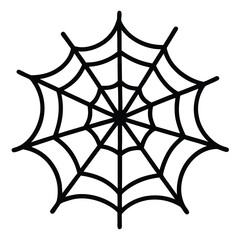 Naklejka premium -hand-drawn-intricate-spider-web-vector--isolated- (1).eps