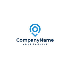 Minimalist Company Logo Concept Vector