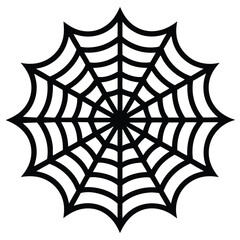 Obraz premium -fine-line-ornamental-spider-web-illustration---- (1).eps
