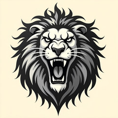 Obraz premium head of lion logo