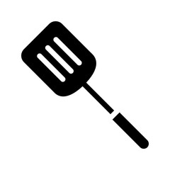 Spatula icon. cooking utensils icon. isolated on white background.