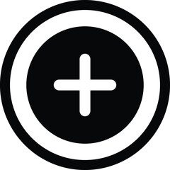 Fototapeta premium first aid button vector editable