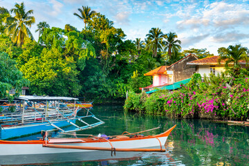 Barabo Townriver Neighborhood Scenes Sunset