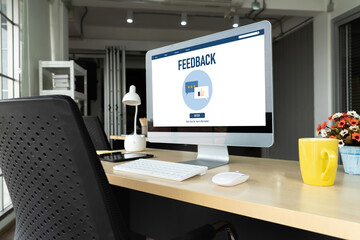 Customer feedback and review analysis by modish computer software for corporate business