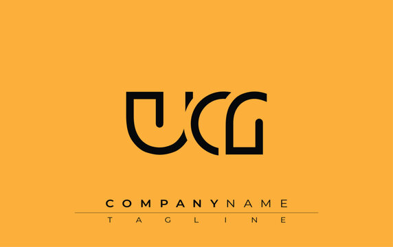 UCR abstract letter design. Modern Business Logo Design With Abstract Typography and Contemporary Style
