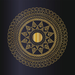 Luxury Mandala Ornament Background for Posters