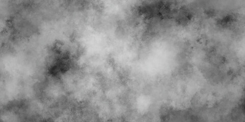 Monochrome light texture with abstract white powder dust explosion on black background shade of gray watercolor grungy design, rustic modern art grunge textured painted isolated on black background.
