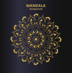 Luxury Oriental Mandala Pattern Background