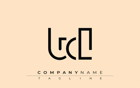 TCL abstract letter design. Modern Business Logo Design With Abstract Typography and Contemporary Style