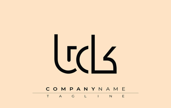 TCK abstract letter design. Modern Business Logo Design With Abstract Typography and Contemporary Style