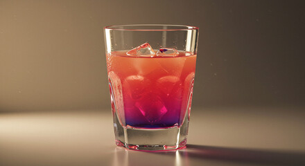 glass of strawberry smoothie