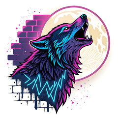 "Cyber Howl: Echoes of a Neon Beast"
Set against moonlight and a buzzing urban scape, the neon wolf's cry pierces through walls and trends&mdash;representing voice, power, and resistance in a digitized age.