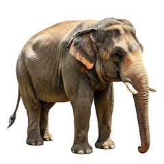 elephant isolated on white background