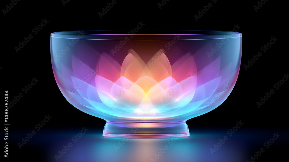 Poster an object that appears to be both concave and convex at the same time, a classic optical illusion,