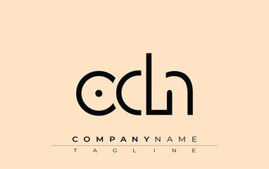 OCH abstract letter design. Modern Business Logo Design With Abstract Typography and Contemporary Style