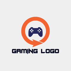 digital videos gaming logo design vector