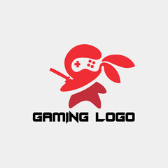 digital videos gaming logo design vector