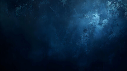 Deep Dark Blue Abstract Background with Texture and Gradient Effects