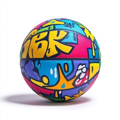 graffiti basketball art