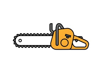 Chainsaw Icon Illustration
