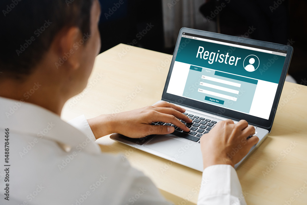 Poster online registration form for modish form filling on the internet website