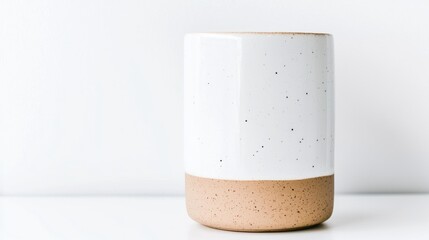 White and Brown Vase