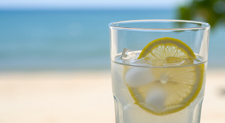 Refreshing Beachside Drink