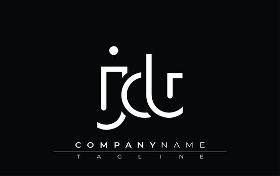 JCT abstract letter design. Modern Business Logo Design With Abstract Typography and Contemporary Style