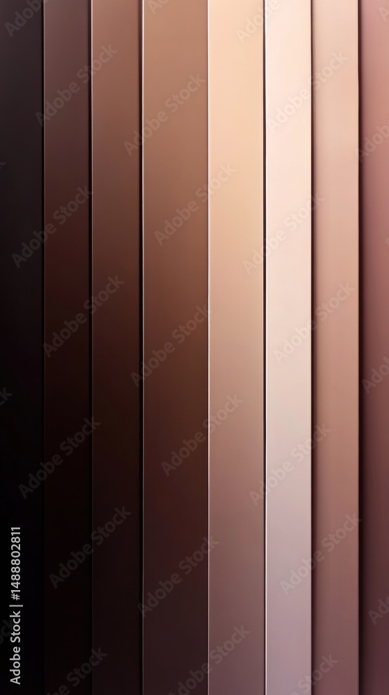 Aufkleber soft gradient of skin tones blended seamlessly from light to dark, creating a minimalist and abstrac