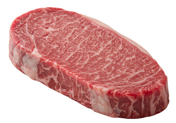 Obraz premium Premium Quality Raw Strip Steak Gourmet Beef Cut for Exquisite Dining Experience