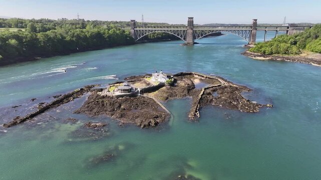 Menai Straits, Anglesey, Wales, United Kingdom