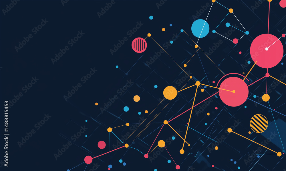 Aufkleber data visualization techniques for business analytics digital workspace infographic modern analytical