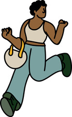 Diverse Group of Illustrated People in Vector Characters Collection