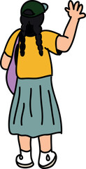 Diverse Group of Illustrated People in Vector Characters Collection