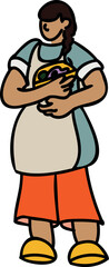 Diverse Group of Illustrated People in Vector Characters Collection