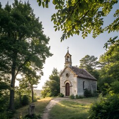 Fototapeta premium church in the village