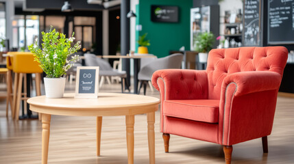 Elegant lounge area with jewel tone accents for modern interior design inspiration