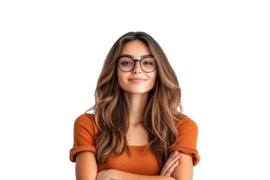 Cheerful woman singing into a microphone against a playful background of colorful dots, capturing the joy of music and expression in a vibrant atmosphere