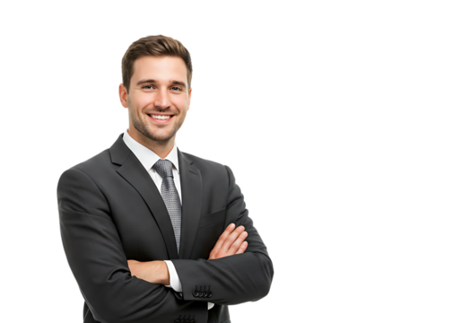 Confident Businessman Portrait Professional Headshot for Corporate Websites and LinkedIn Profiles