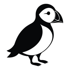puffin-bird-standing-silhouette-isolated-on-white- (3).eps