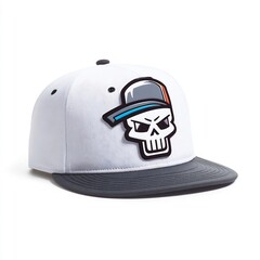 Urban Streetwear Skull with Cap