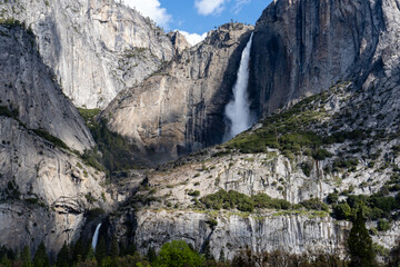 Waterfall at Yosemite National Park