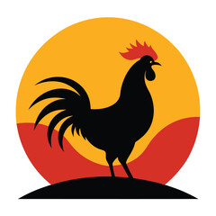 rooster-crowing-at-sunrise-silhouette-vector-- (1).eps