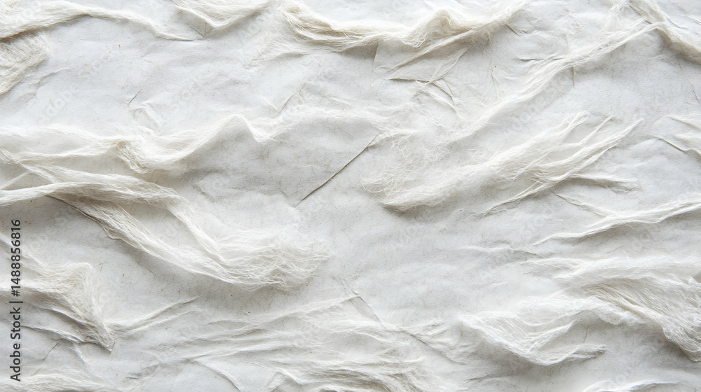 Poster elegant white textile texture background with subtle folds and soft transitions