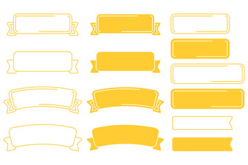 シンプルで可愛いリボンのセット