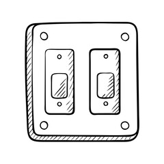 switch icon, switch vector illustration-simple illustration of switch , perfect for switch logos and icons
