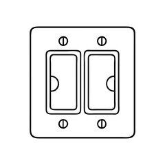 switch icon, switch vector illustration-simple illustration of switch , perfect for switch logos and icons