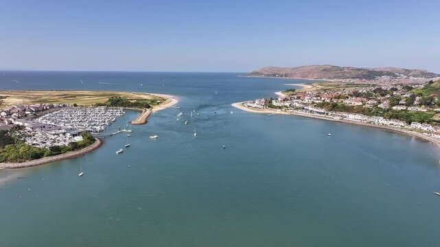Conwy estuary, Wales, United Kingdom
